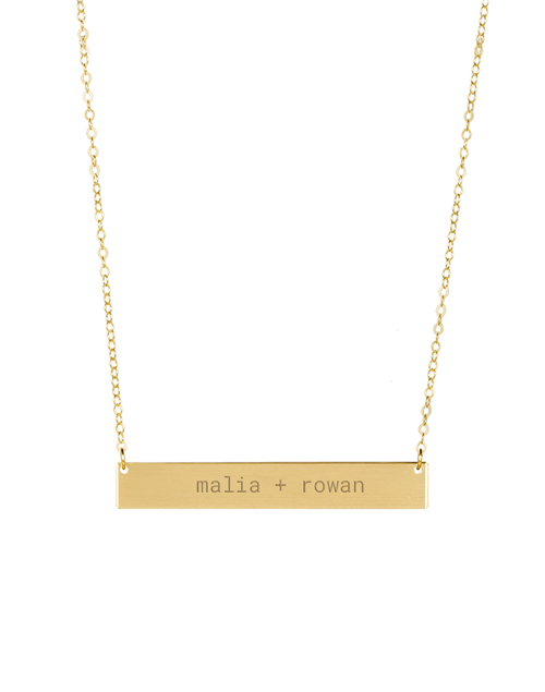 Bar Necklace