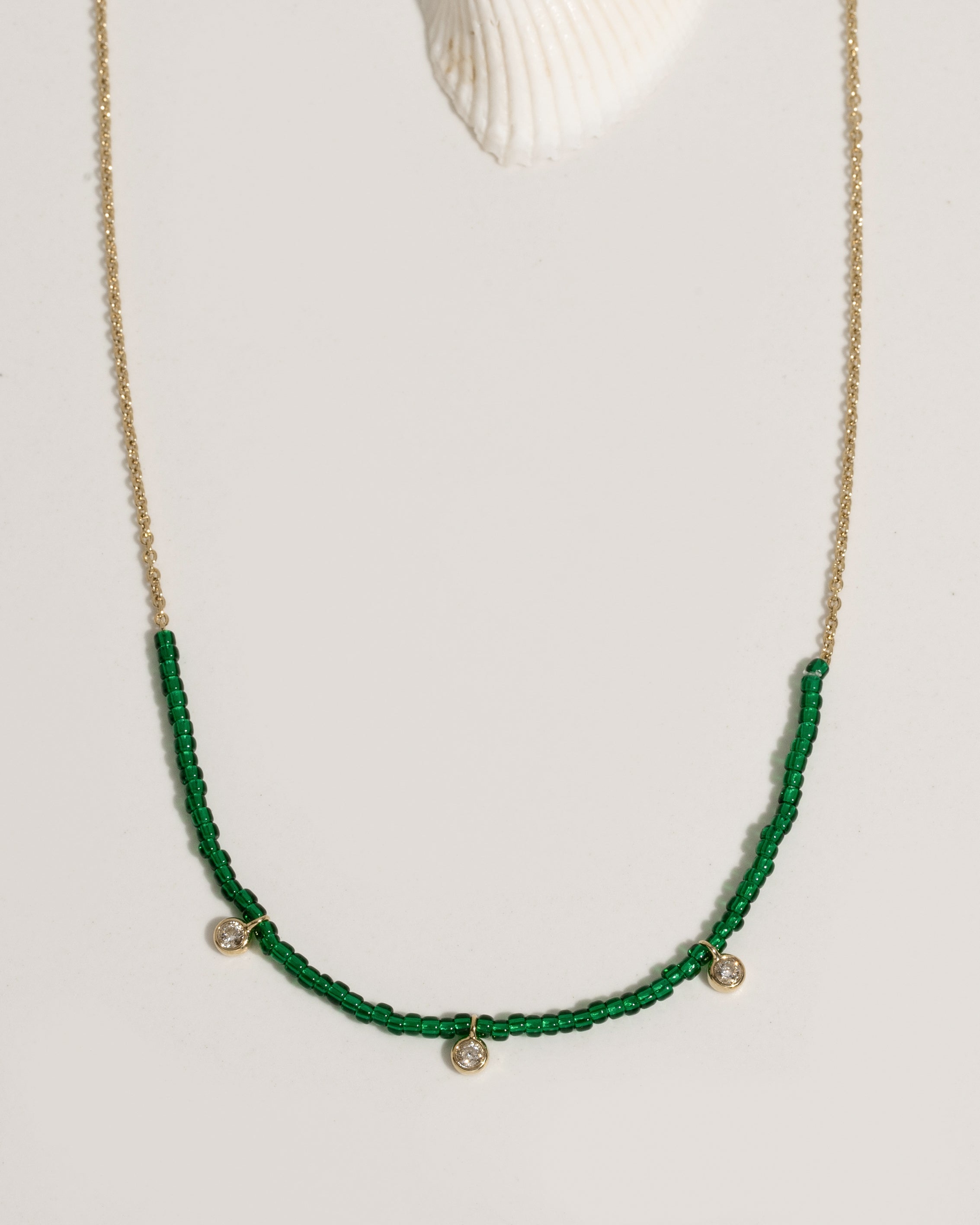 Crystal Beaded Necklace
